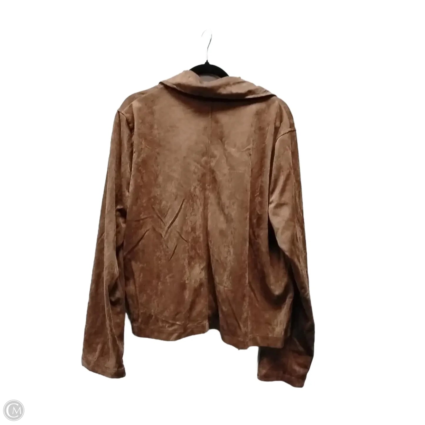 Jacket Other By Emery Rose In Brown, Size: Xxl