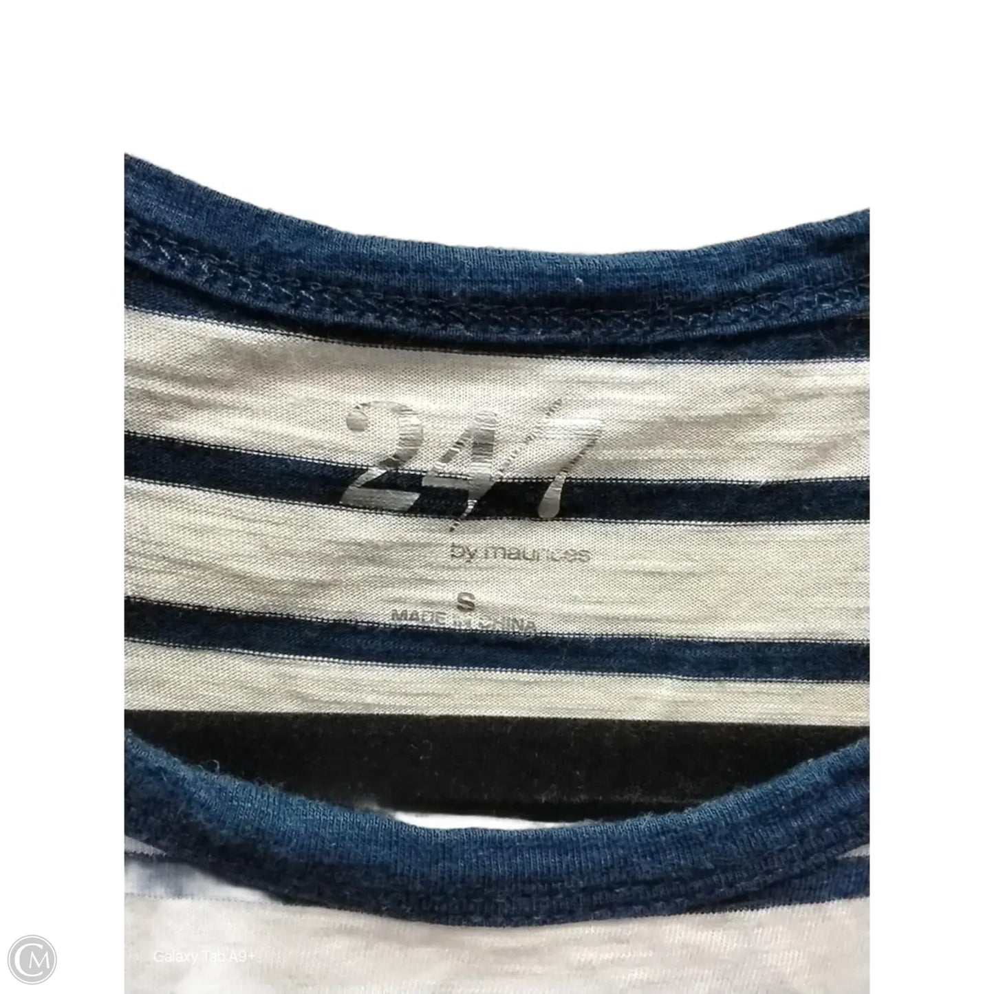 Tank Top By Clothes Mentor In Striped Pattern, Size: S