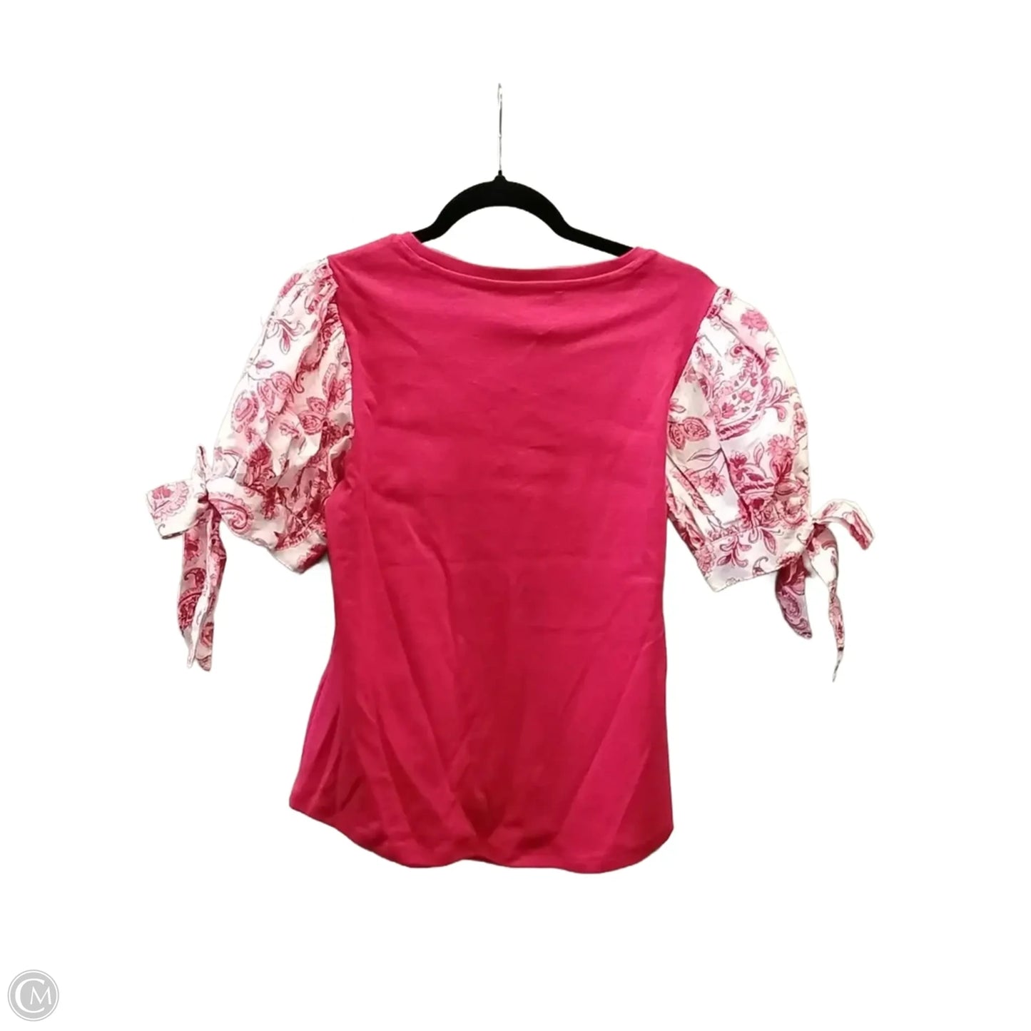 Top Short Sleeve By Tommy Hilfiger In Red, Size: Sp