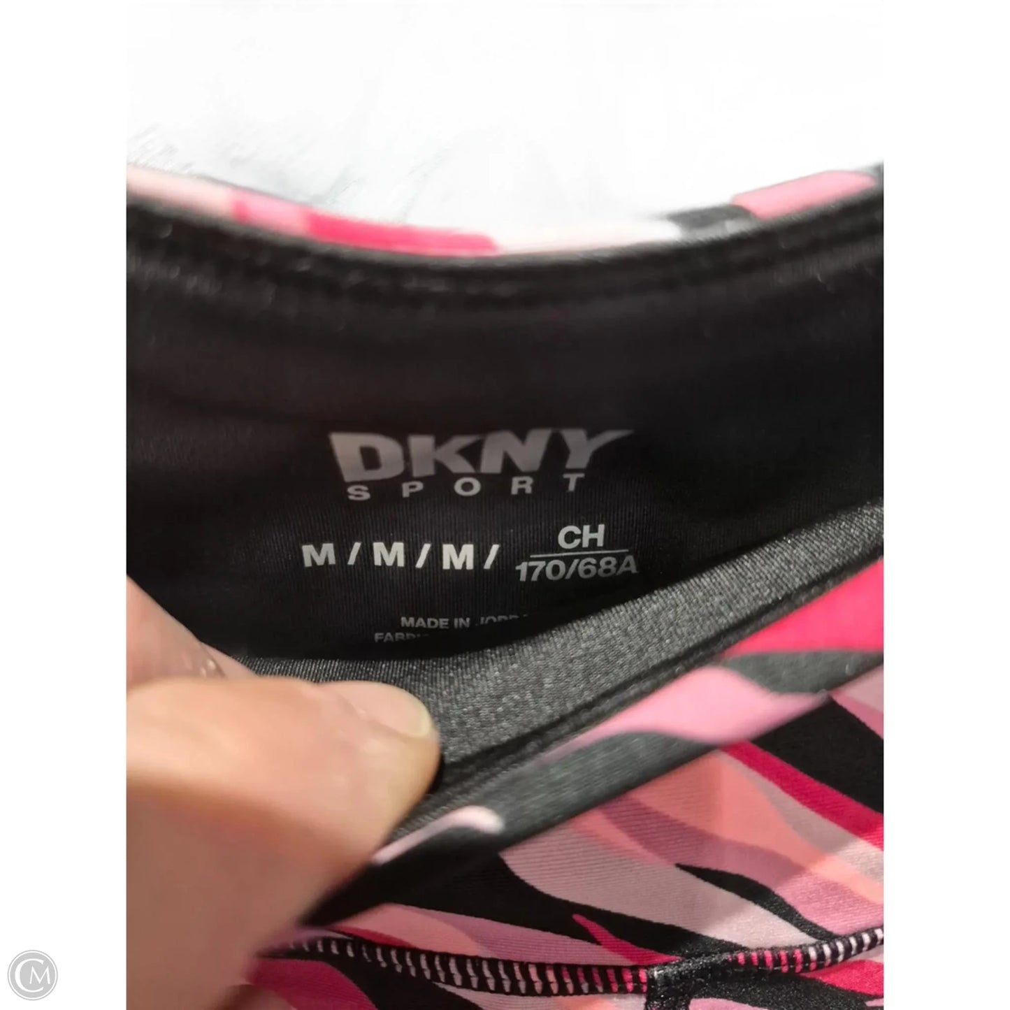 Athletic Leggings Capris By Dkny In Red, Size: M