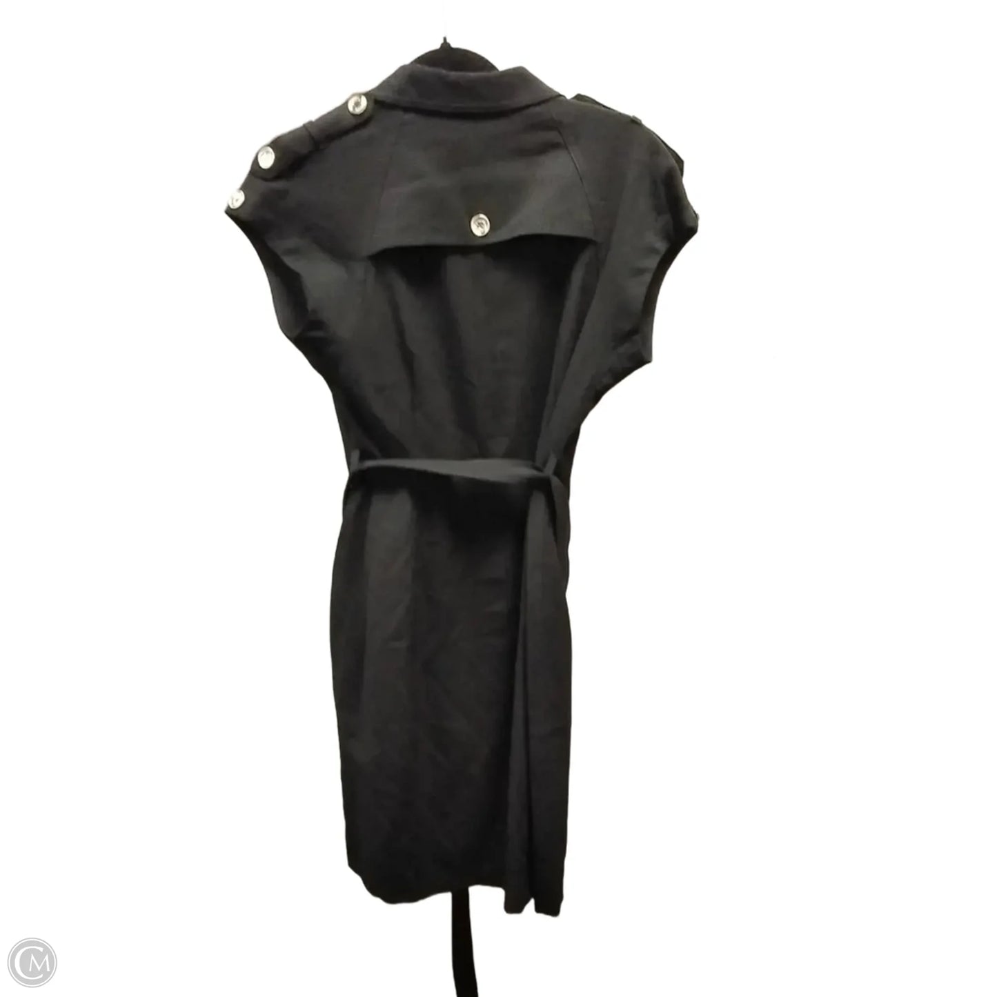 Dress Casual Midi By Calvin Klein In Black, Size: 8