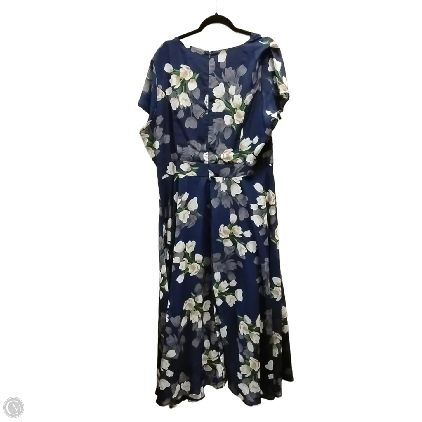 Dress Casual Maxi By Clothes Mentor In Blue, Size: 2x