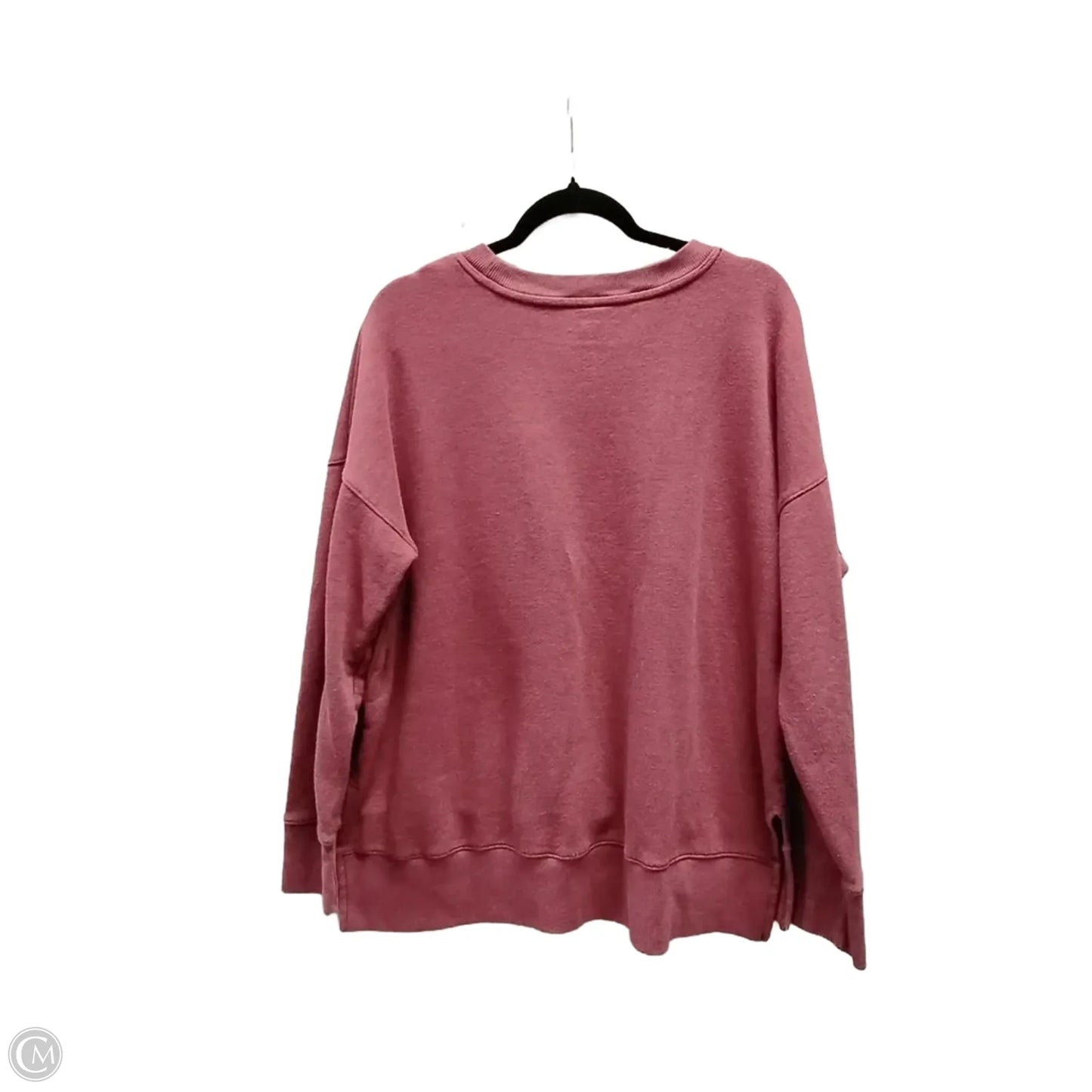 Top Short Sleeve By Izod In Pink, Size: L