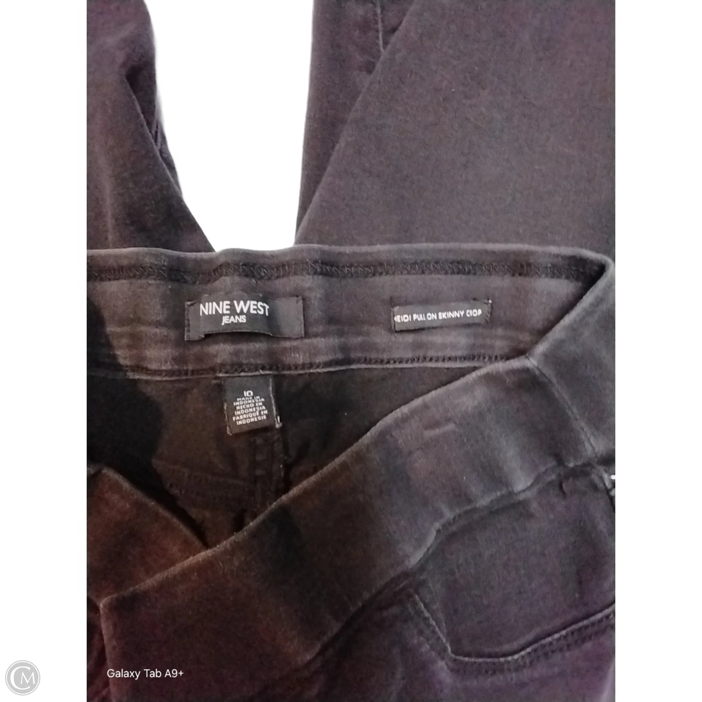 Jeans Jeggings By Nine West In Black, Size: 10