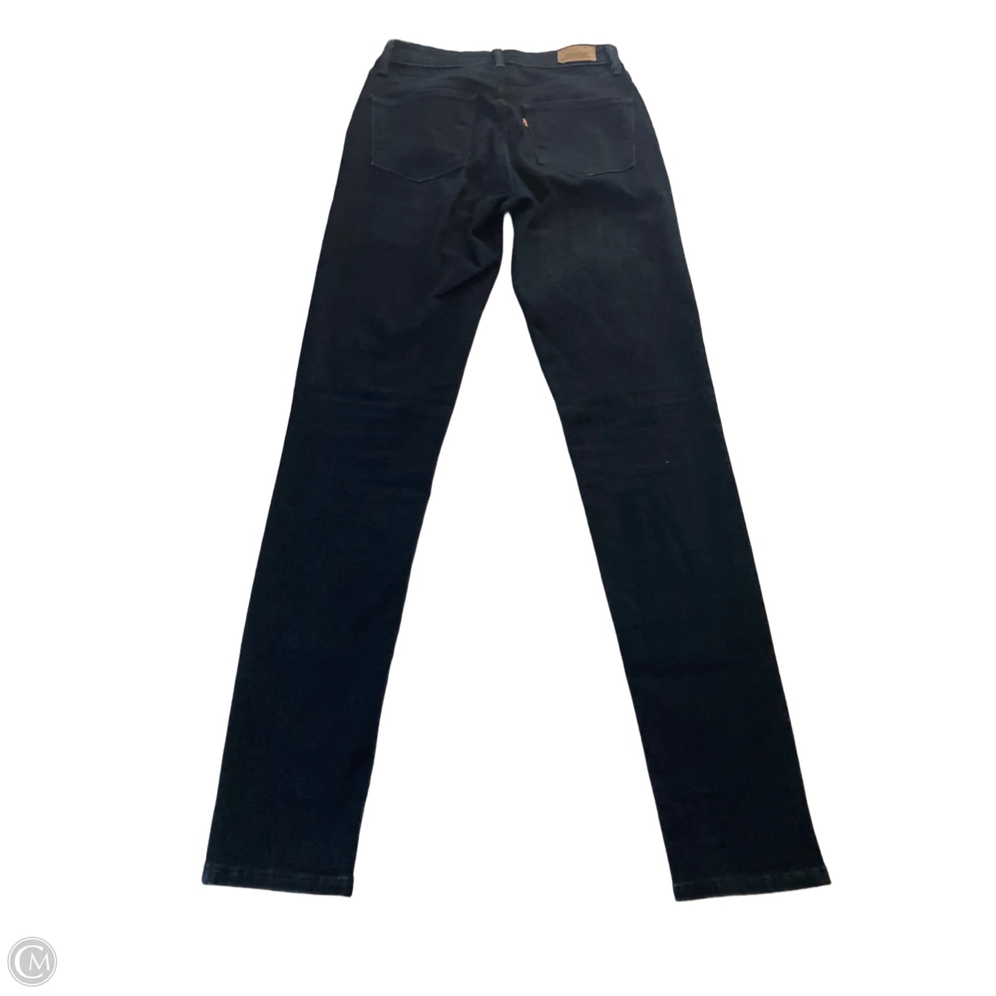 Jeans Skinny By Levis In Blue Denim, Size: 0