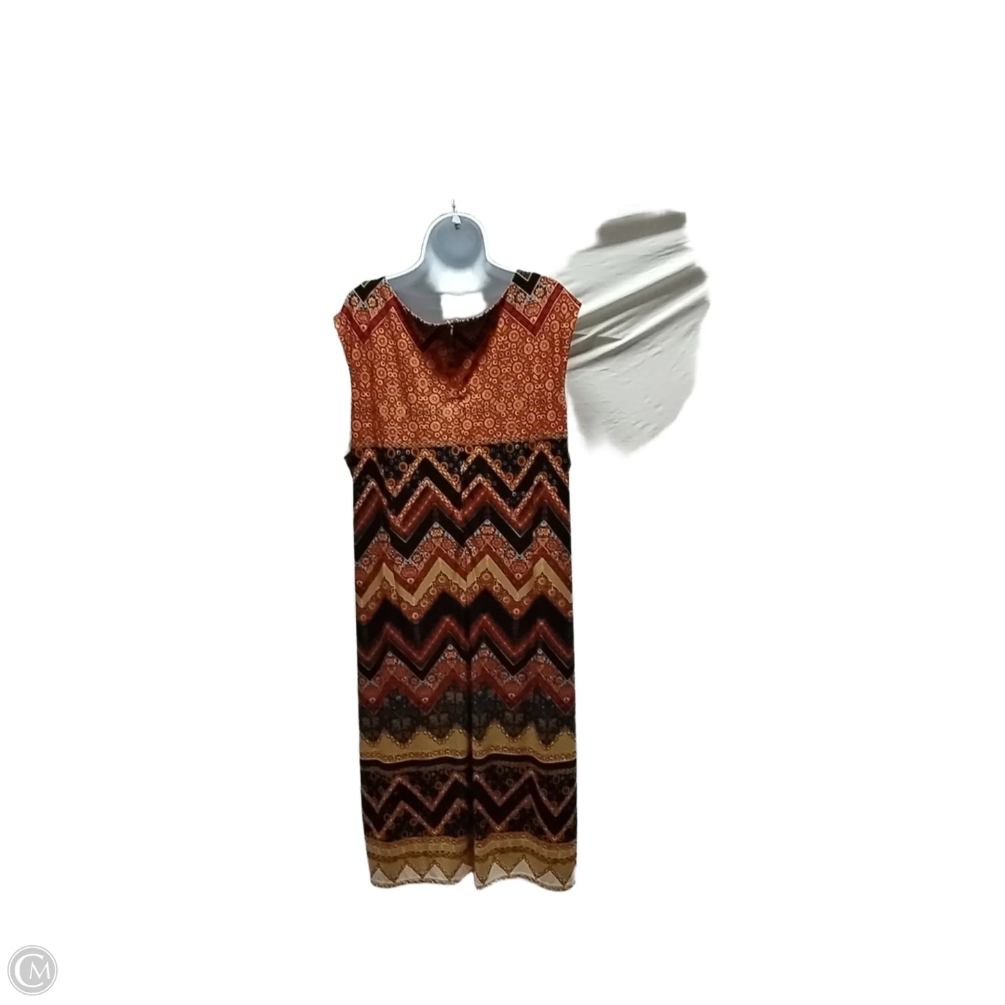 Dress Casual Midi By Cato In Multi-colored, Size: 24