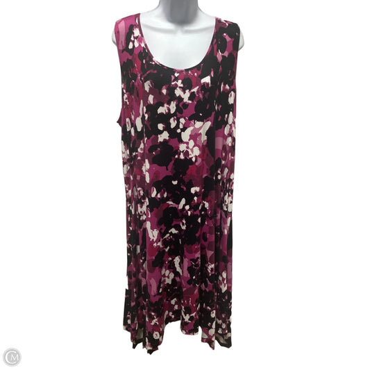 Dress Casual Short By Cynthia Rowley In Pink, Size: 2x