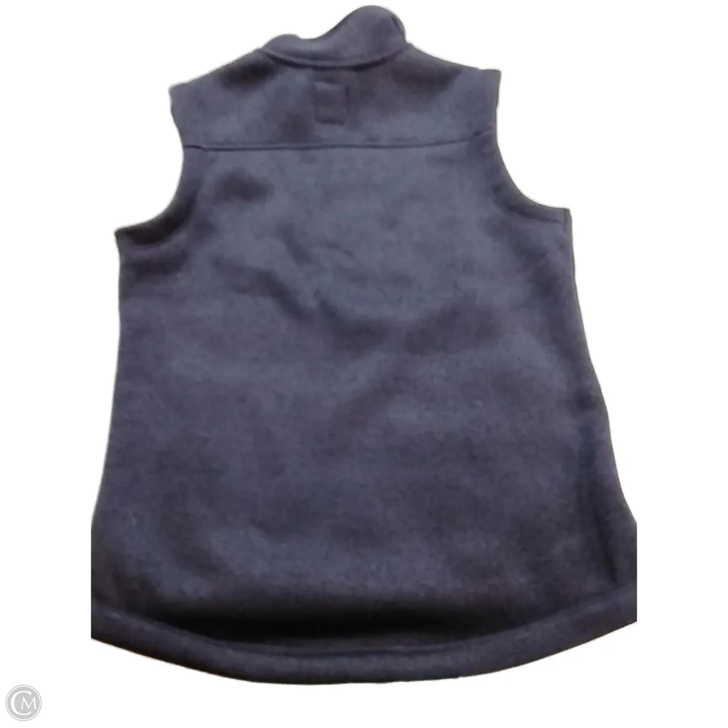 Vest Fleece By Clothes Mentor In Blue, Size: L