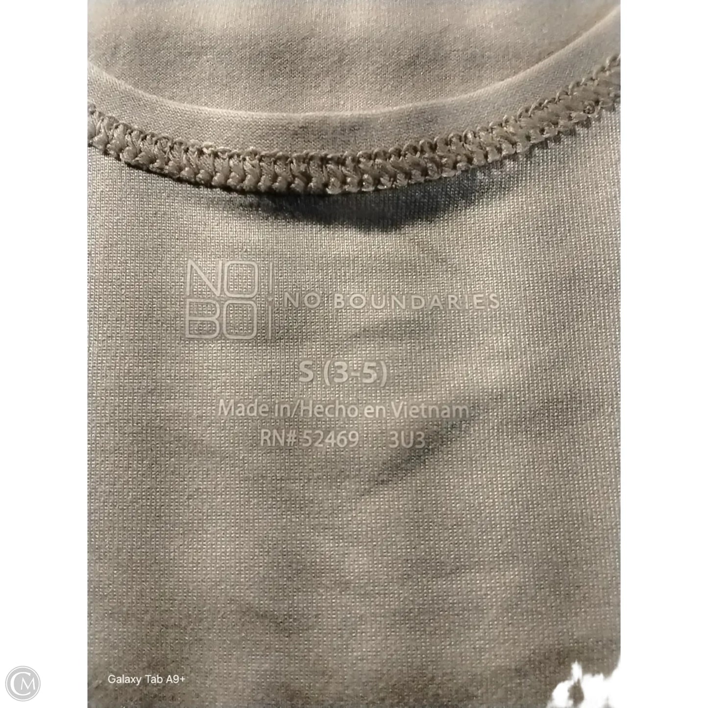 Tank Top By No Boundaries In Beige, Size: S