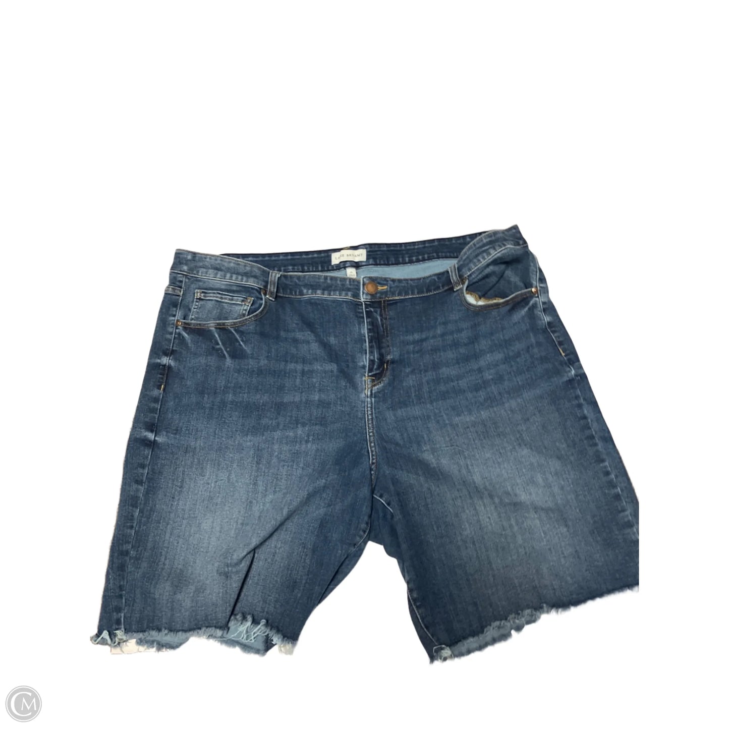 Shorts By Lane Bryant In Blue Denim, Size: 20