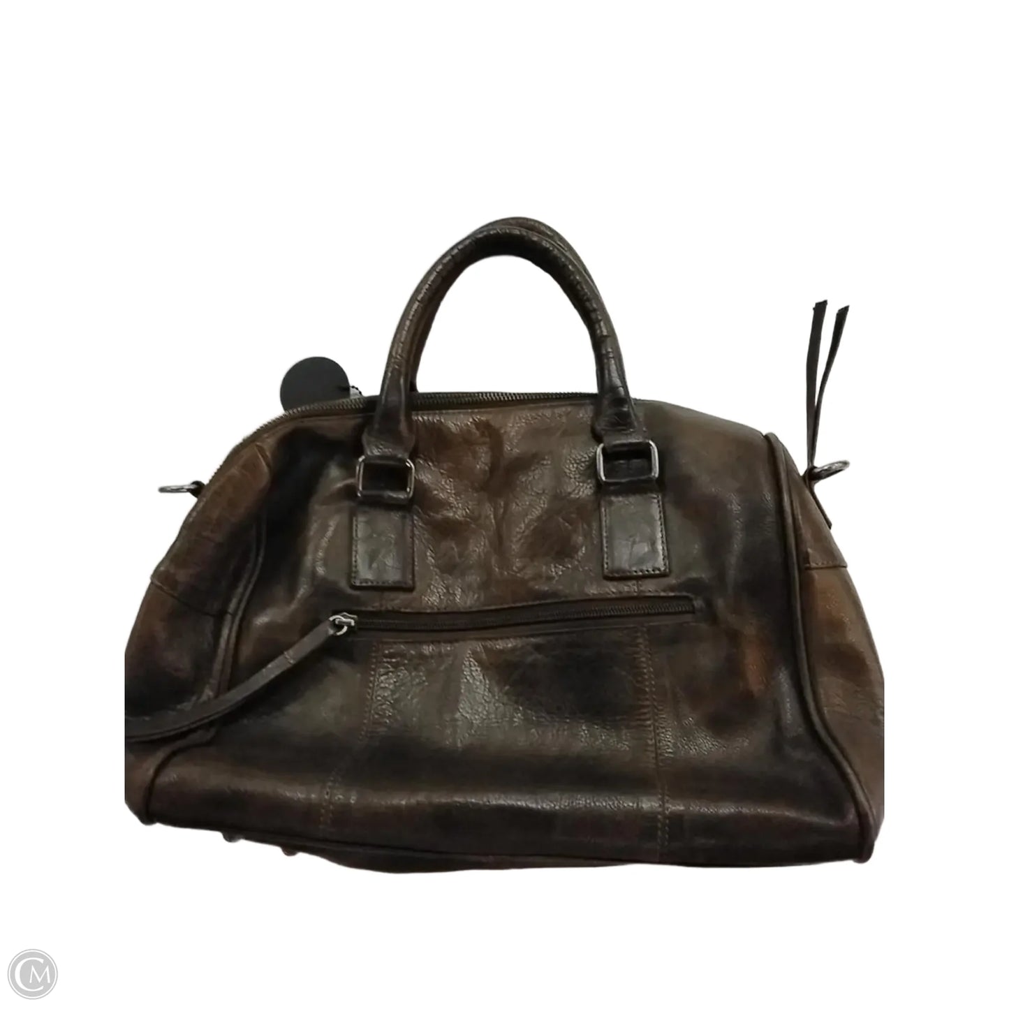 Handbag Leather By Isabella Fiore, Size: Large