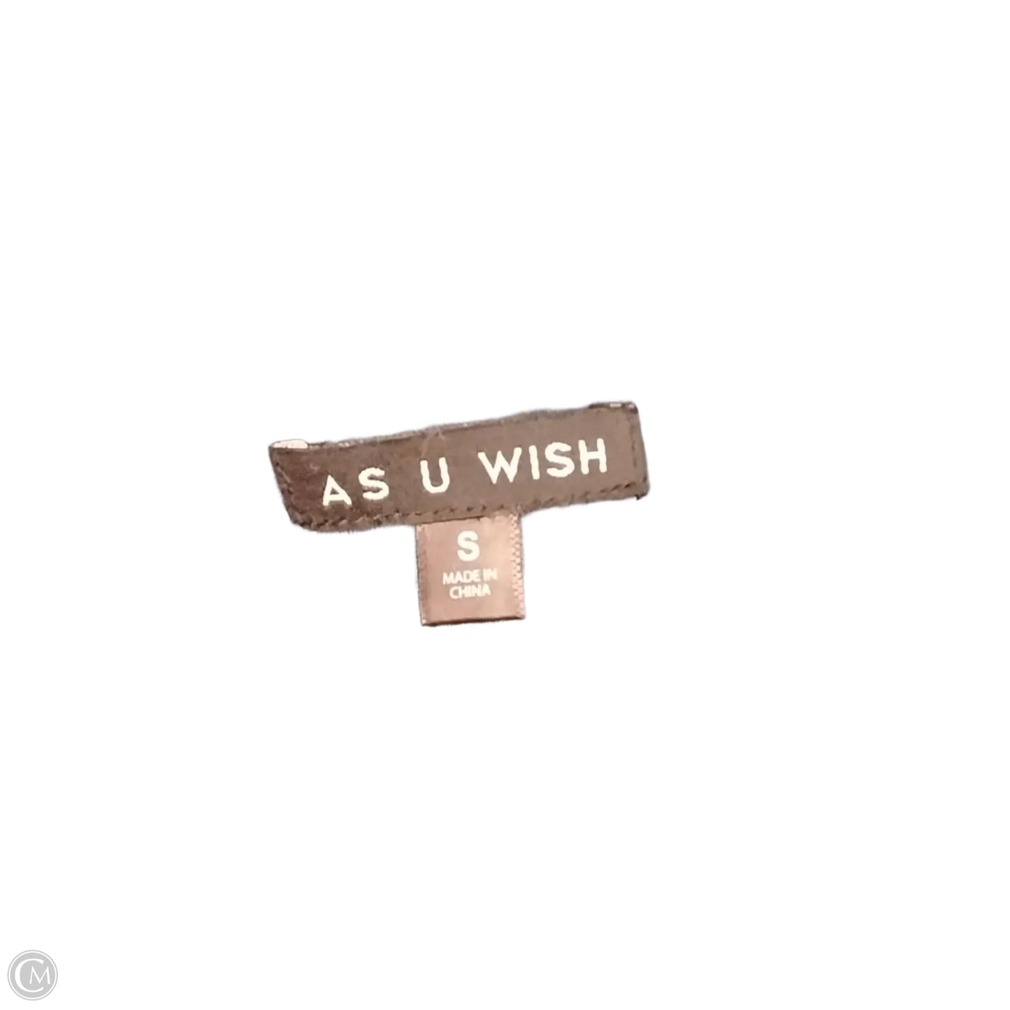 Dress Casual Short By As U Wish In Blue, Size: S