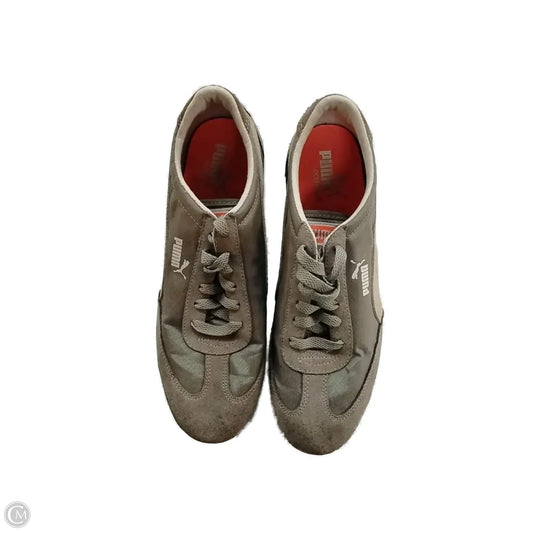 Shoes Sneakers By Puma In Grey, Size: 9