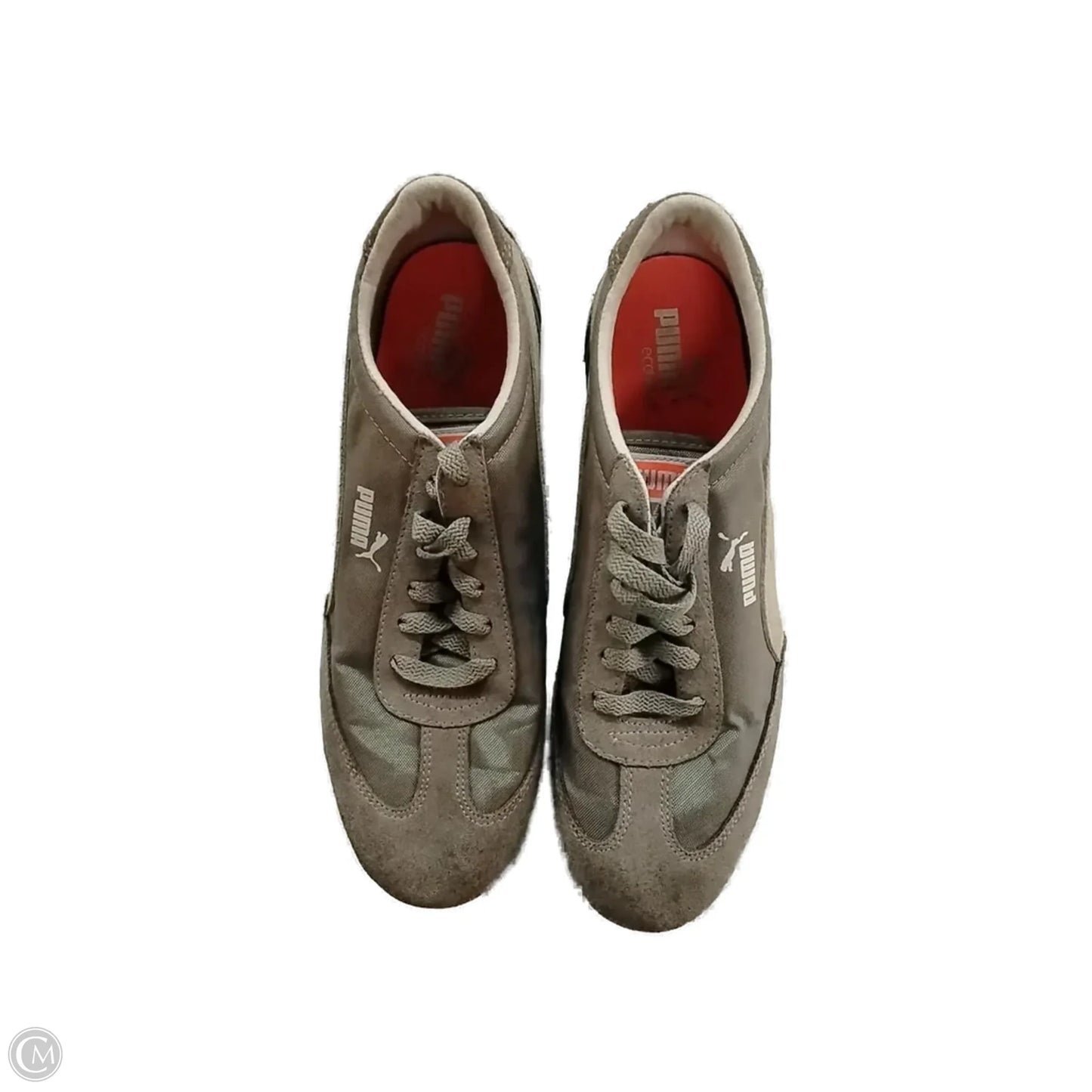 Shoes Sneakers By Puma In Grey, Size: 9