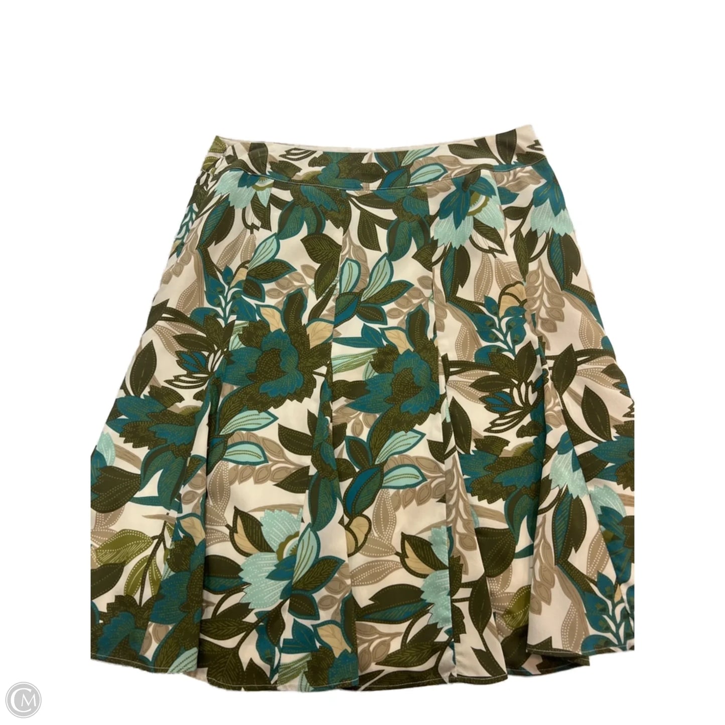 Skirt Midi By Ann Taylor In Floral Print, Size: 6