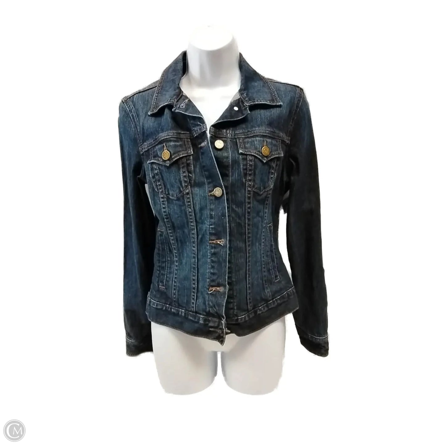 Jacket Denim By Old Navy In Blue Denim, Size: M