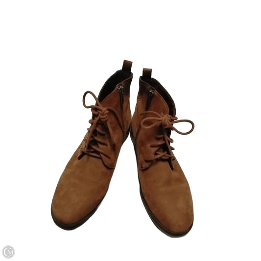 Boots Ankle Flats By Lucky Brand In Copper, Size: 8