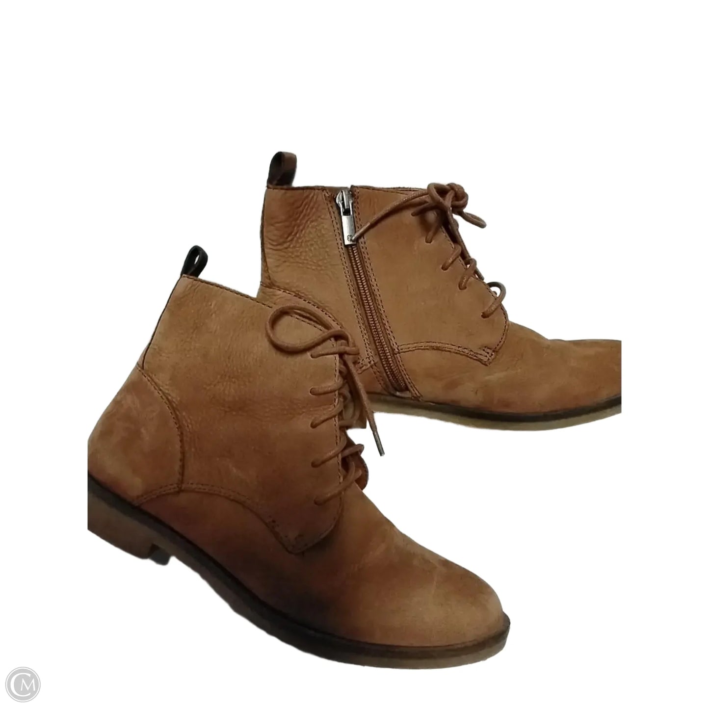 Boots Ankle Flats By Lucky Brand In Copper, Size: 8