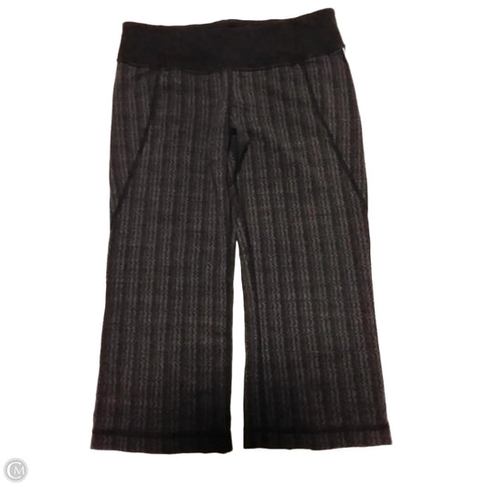 Athletic Leggings By Lulu In Grey, Size: S