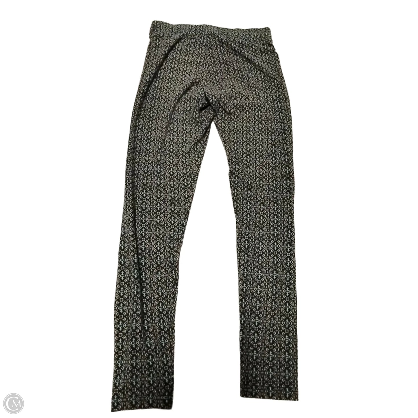 Pants Leggings By Cmf In Geometric Pattern, Size: M
