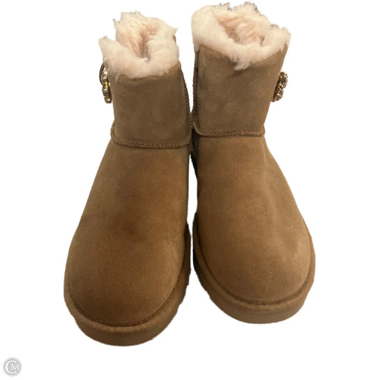 Boots Ankle Flats By Ugg In Tan, Size: 7