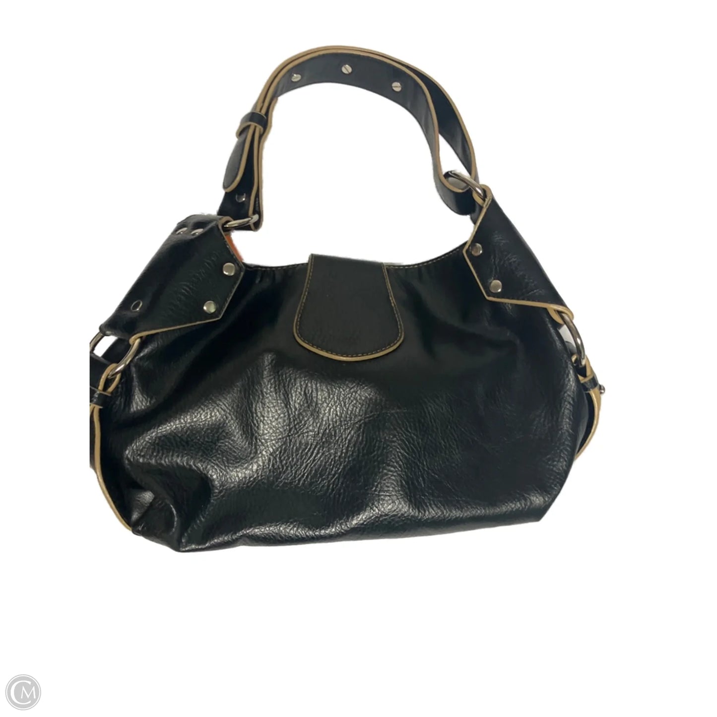 Handbag Leather By Matt And Nat, Size: Medium