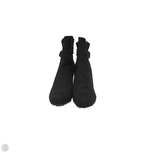 Boots Ankle Heels By Kelly And Katie In Black, Size: 9