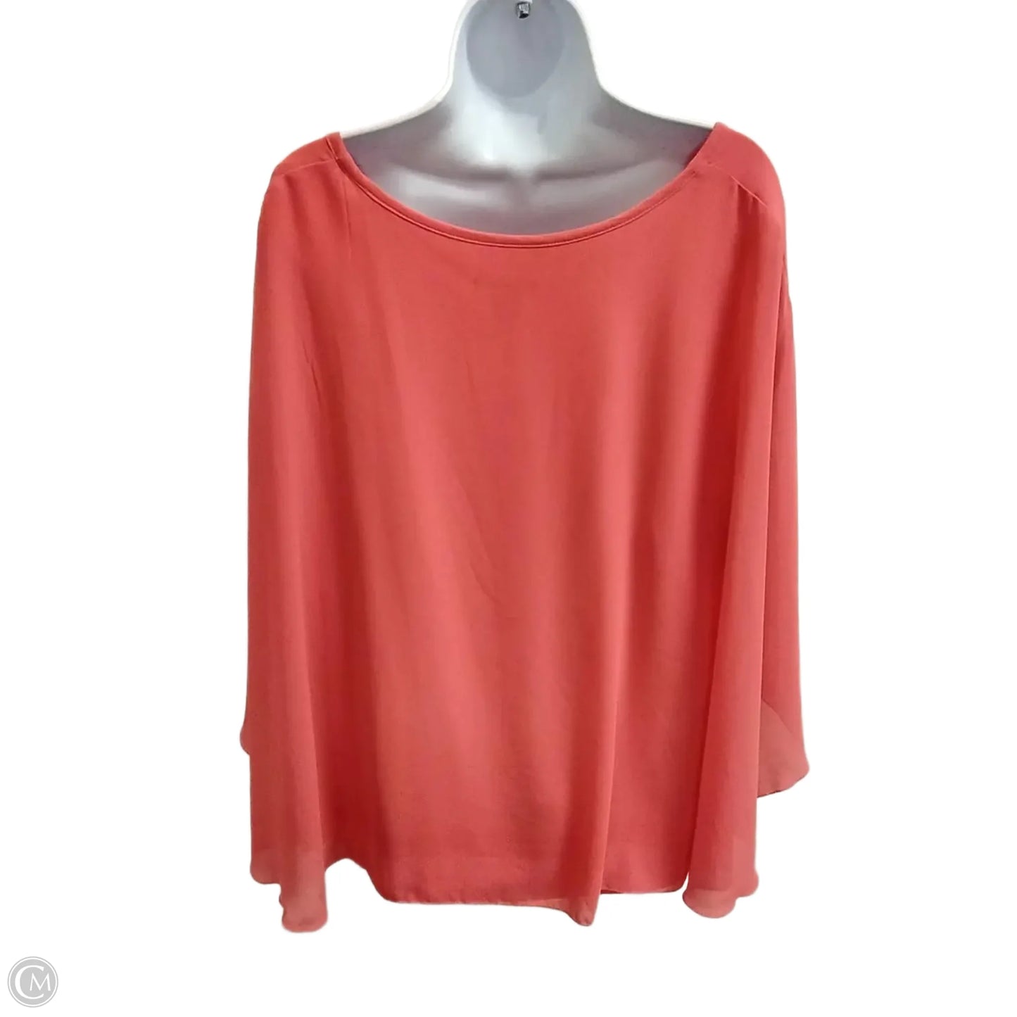 Top Short Sleeve By Chelsea And Theodore In Pink, Size: 3x