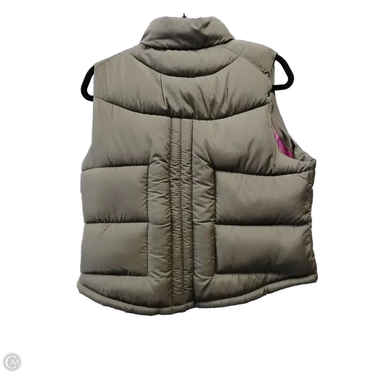 Vest Puffer & Quilted By Arizona In Green, Size: Xl