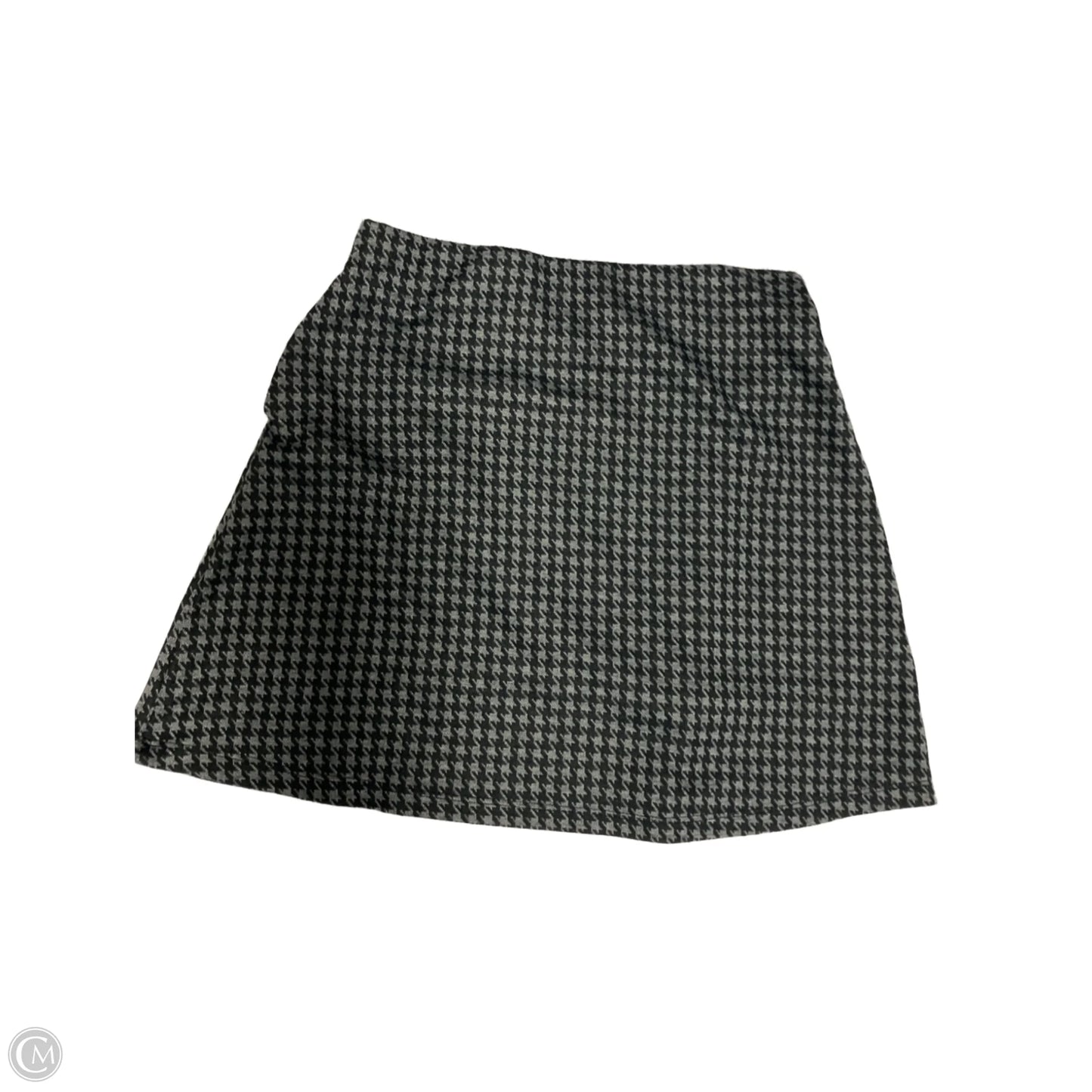 Skirt Mini & Short By In Sanfrancisco In Black & Grey, Size: S