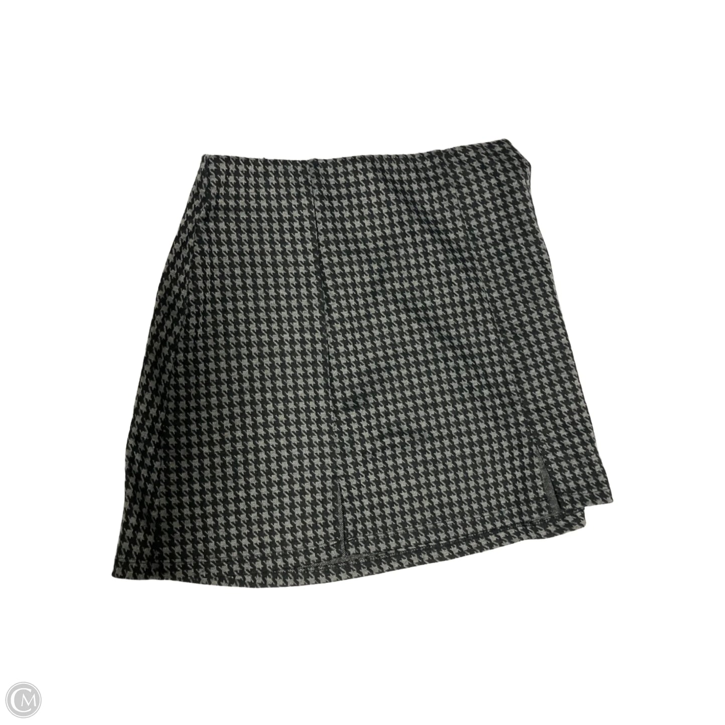 Skirt Mini & Short By In Sanfrancisco In Black & Grey, Size: S
