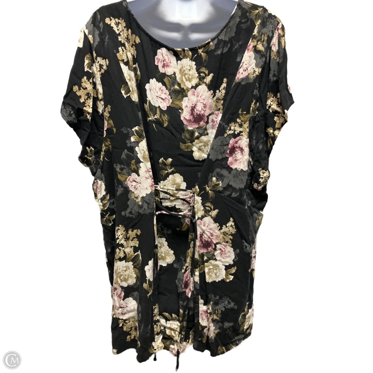 Blouse Short Sleeve By Torrid In Floral Print, Size: 5