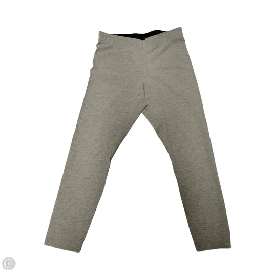 Athletic Leggings Capris By Nike Apparel In Grey & Purple, Size: Sp