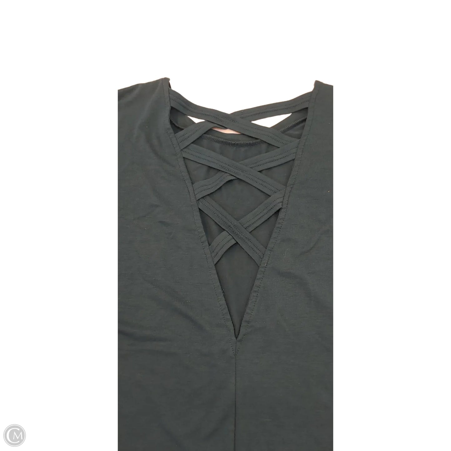 Blouse Long Sleeve By Cmf In Teal, Size: S