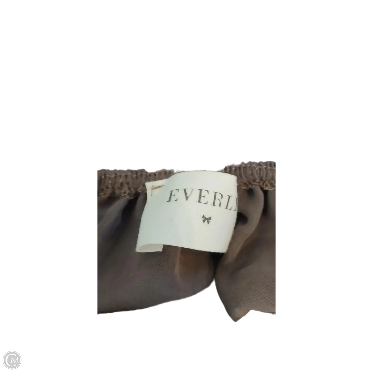 Blouse Long Sleeve By Everly In Grey, Size: S