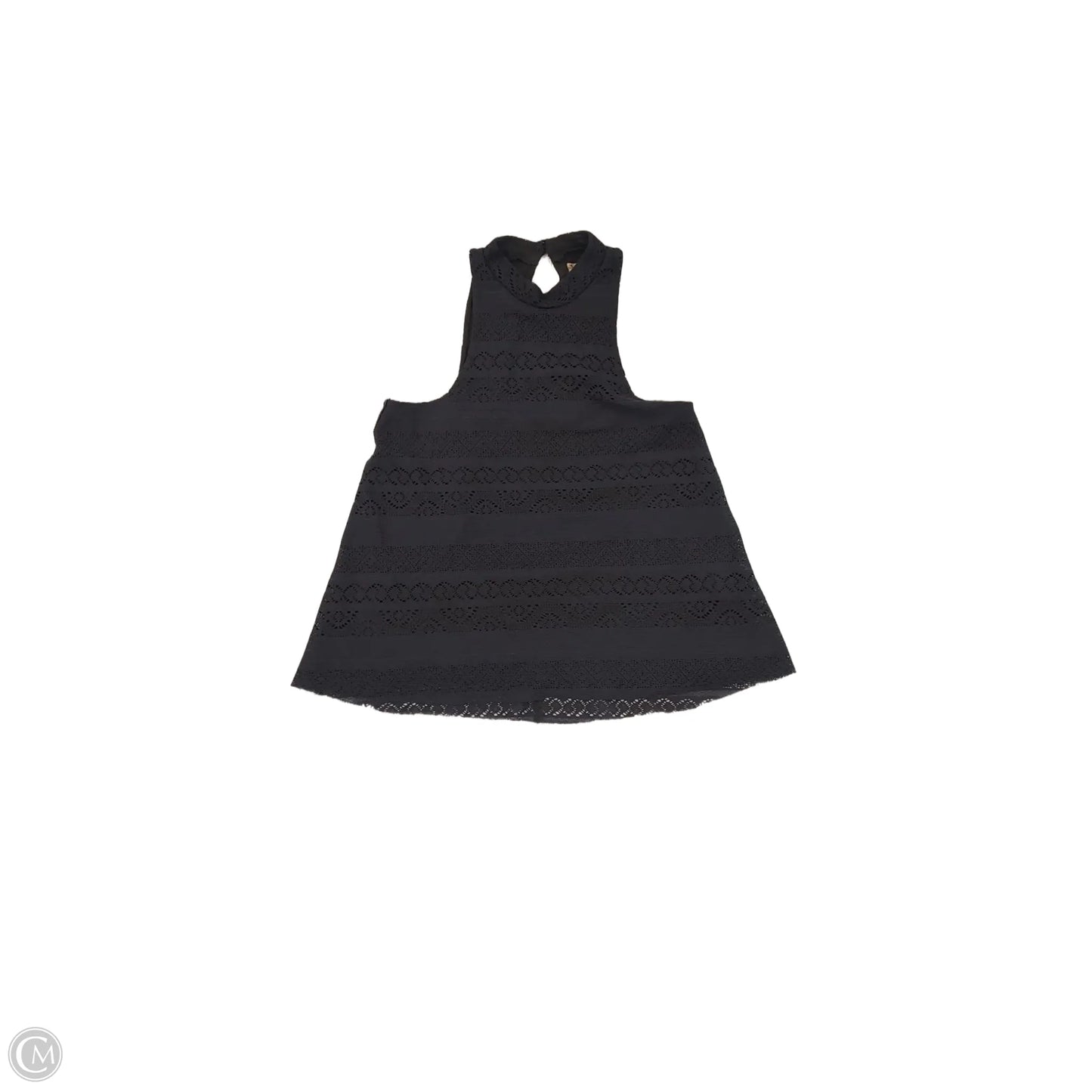 Blouse Sleeveless By Hollister In Grey, Size: S