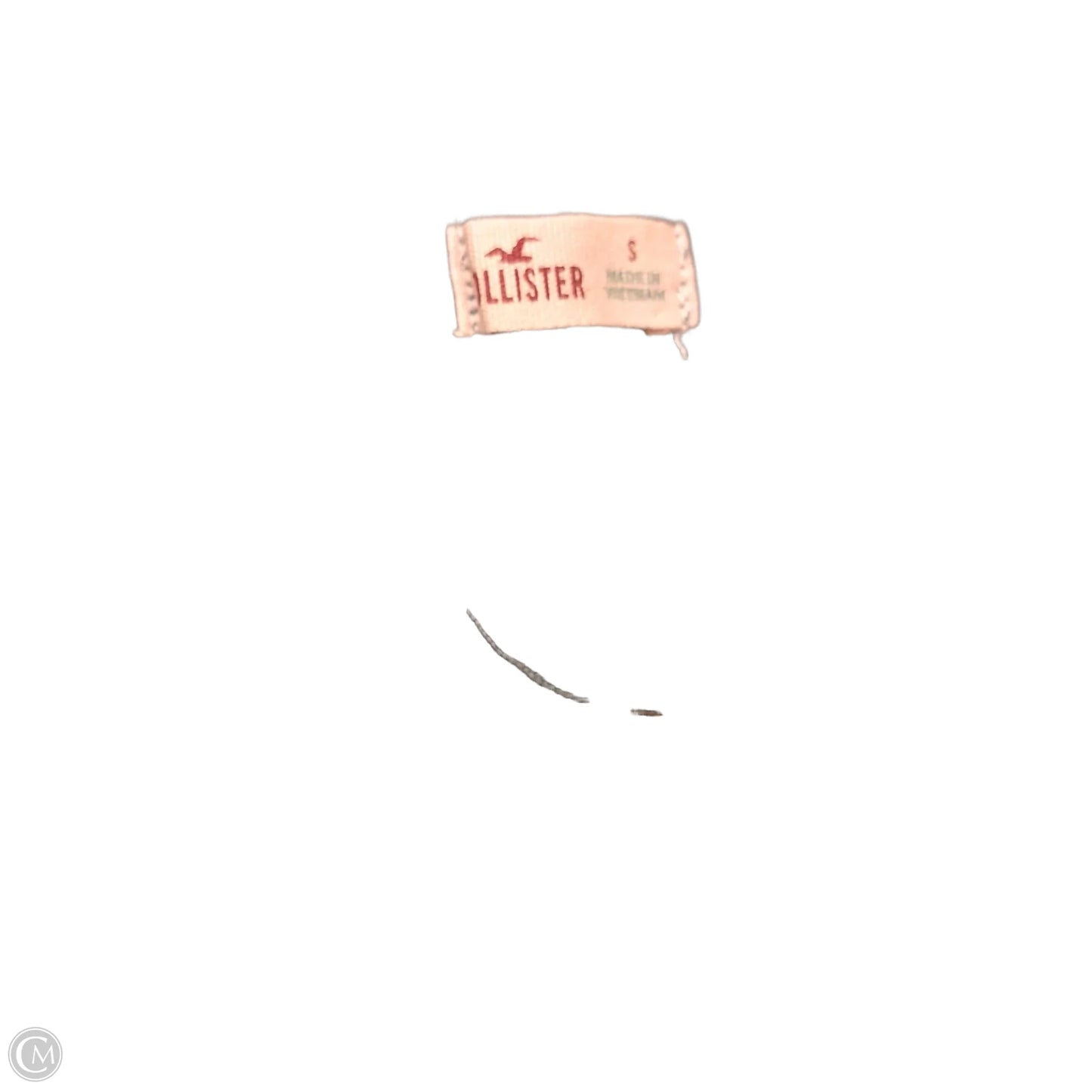 Blouse Sleeveless By Hollister In Grey, Size: S