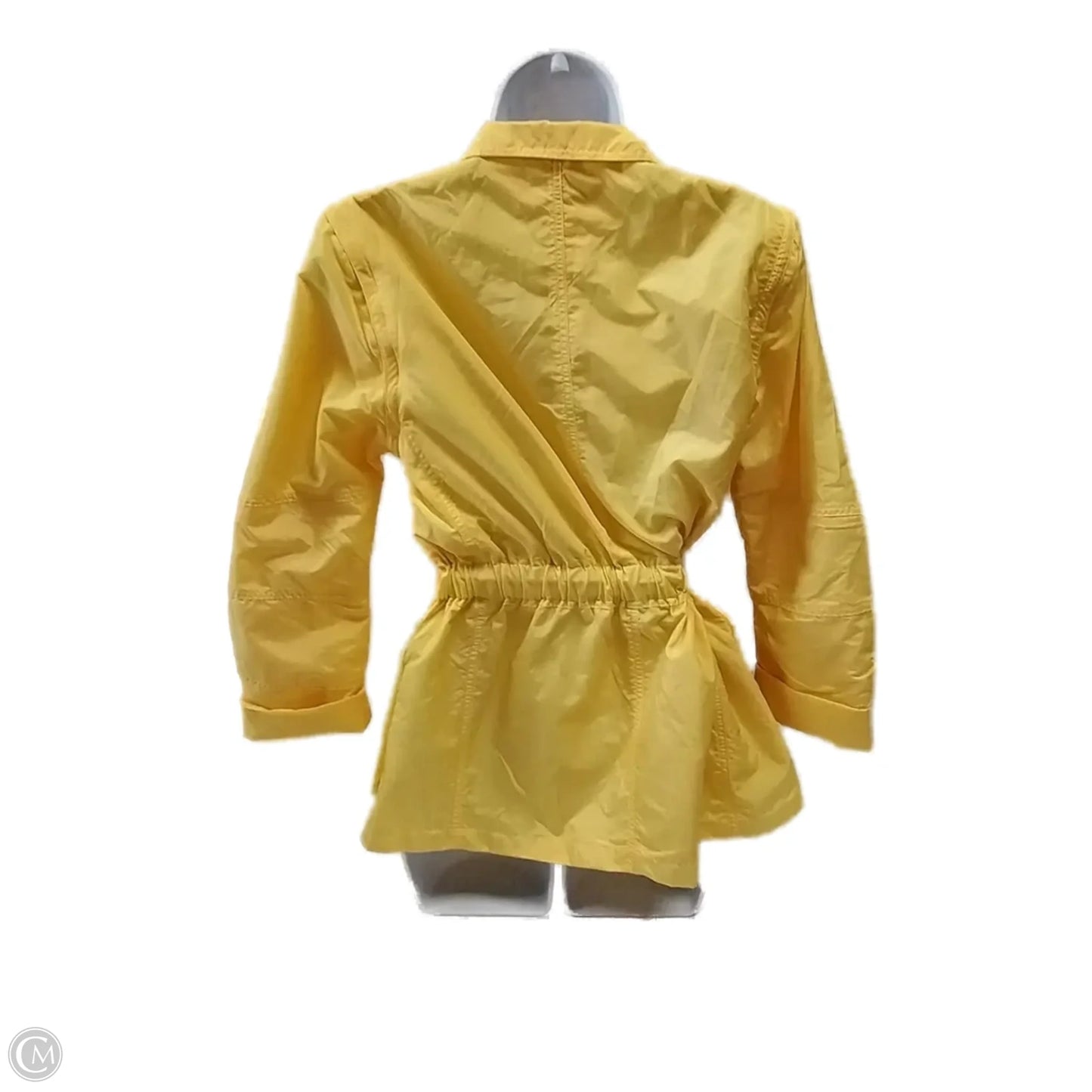 Jacket Windbreaker By Tommy Hilfiger In Yellow, Size: Sp