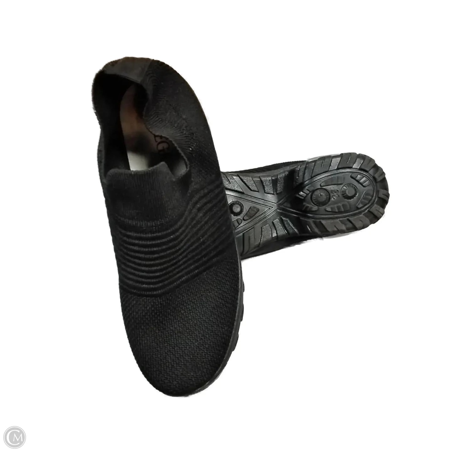 Shoes Athletic By Clothes Mentor In Black, Size: 8