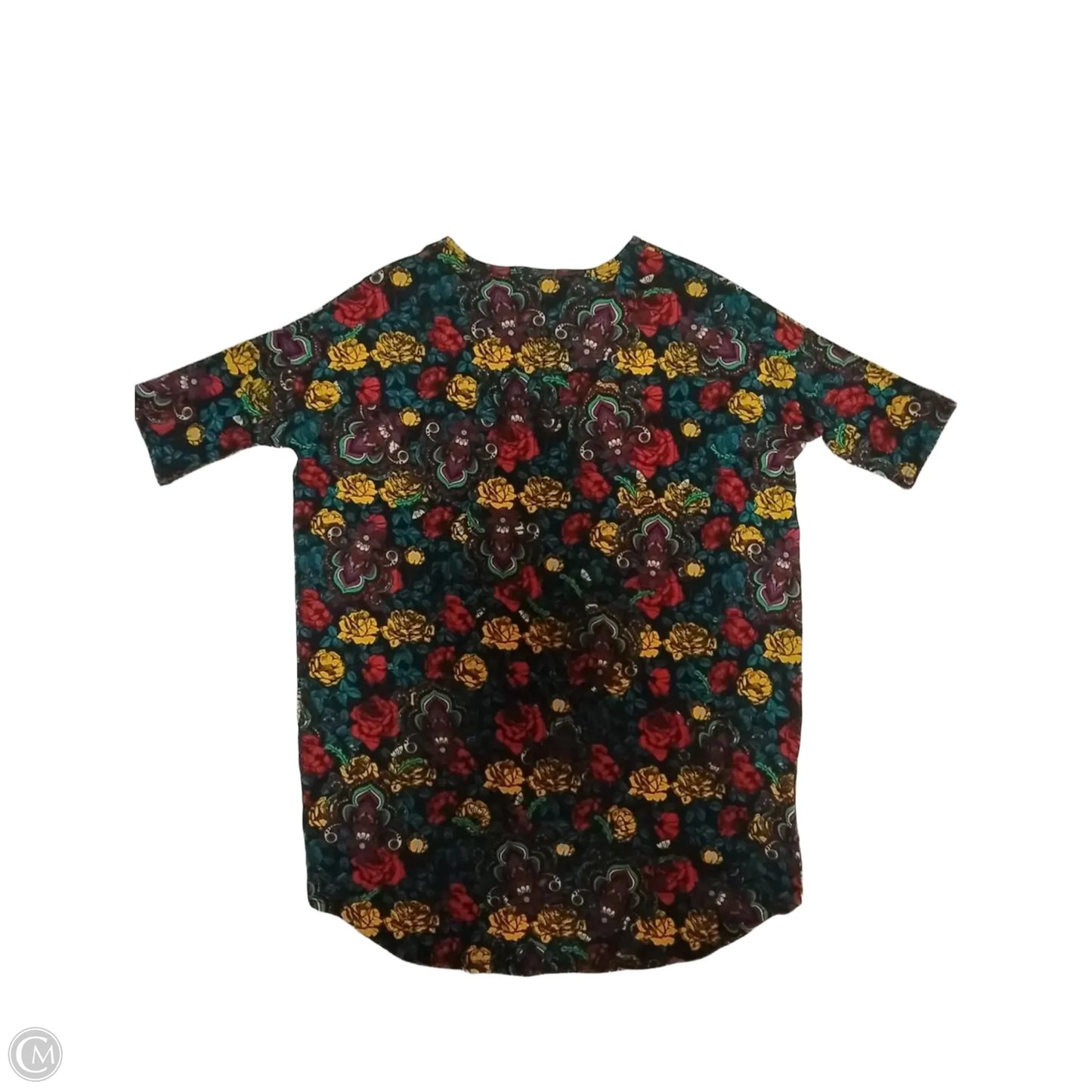 Top Short Sleeve By Lularoe In Multi-colored, Size: Xs