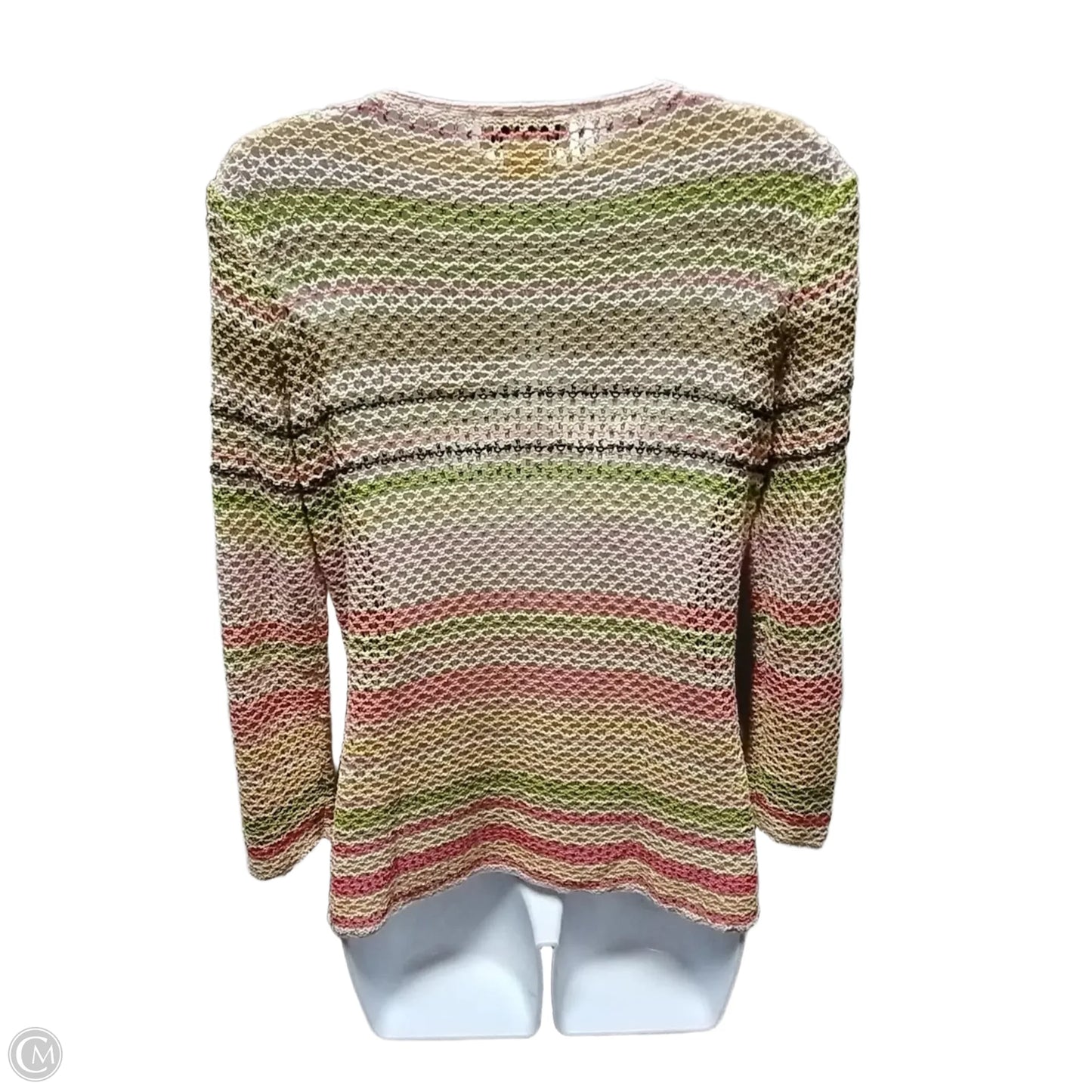 Blouse Long Sleeve By Talbots In Multi-colored, Size: S