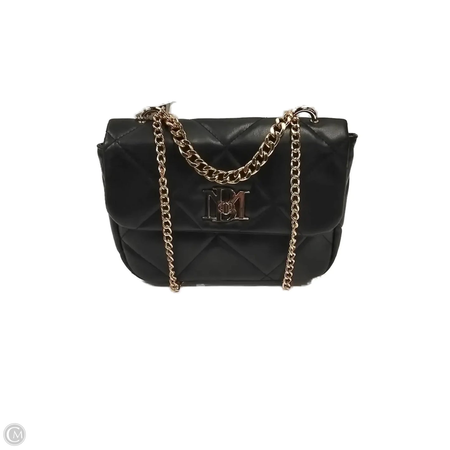 Crossbody Leather By Badgley Mischka, Size: Small