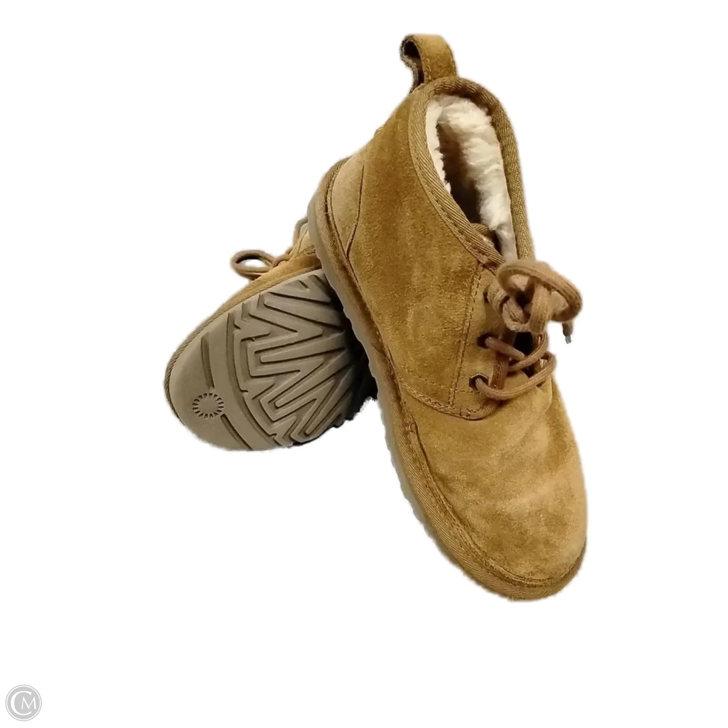 Boots Designer By Ugg In Brown, Size: 7