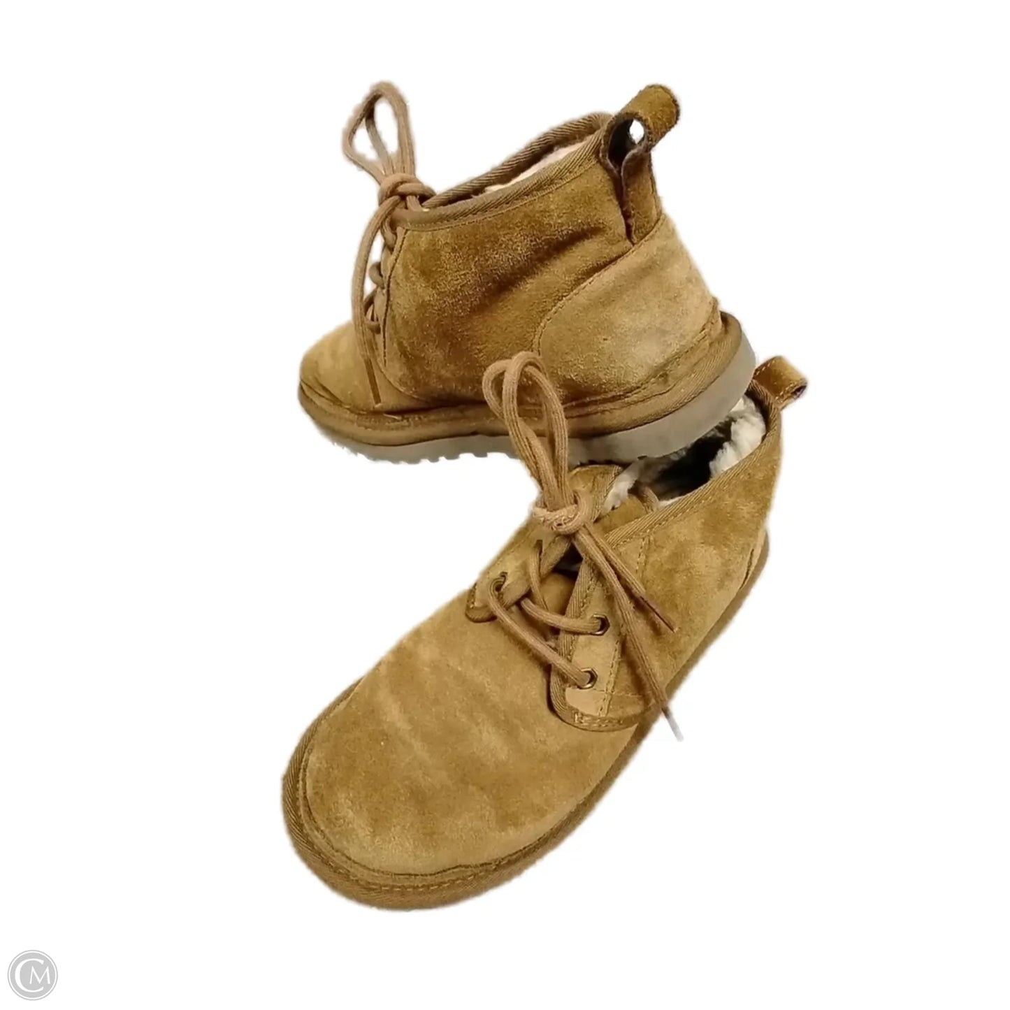 Boots Designer By Ugg In Brown, Size: 7