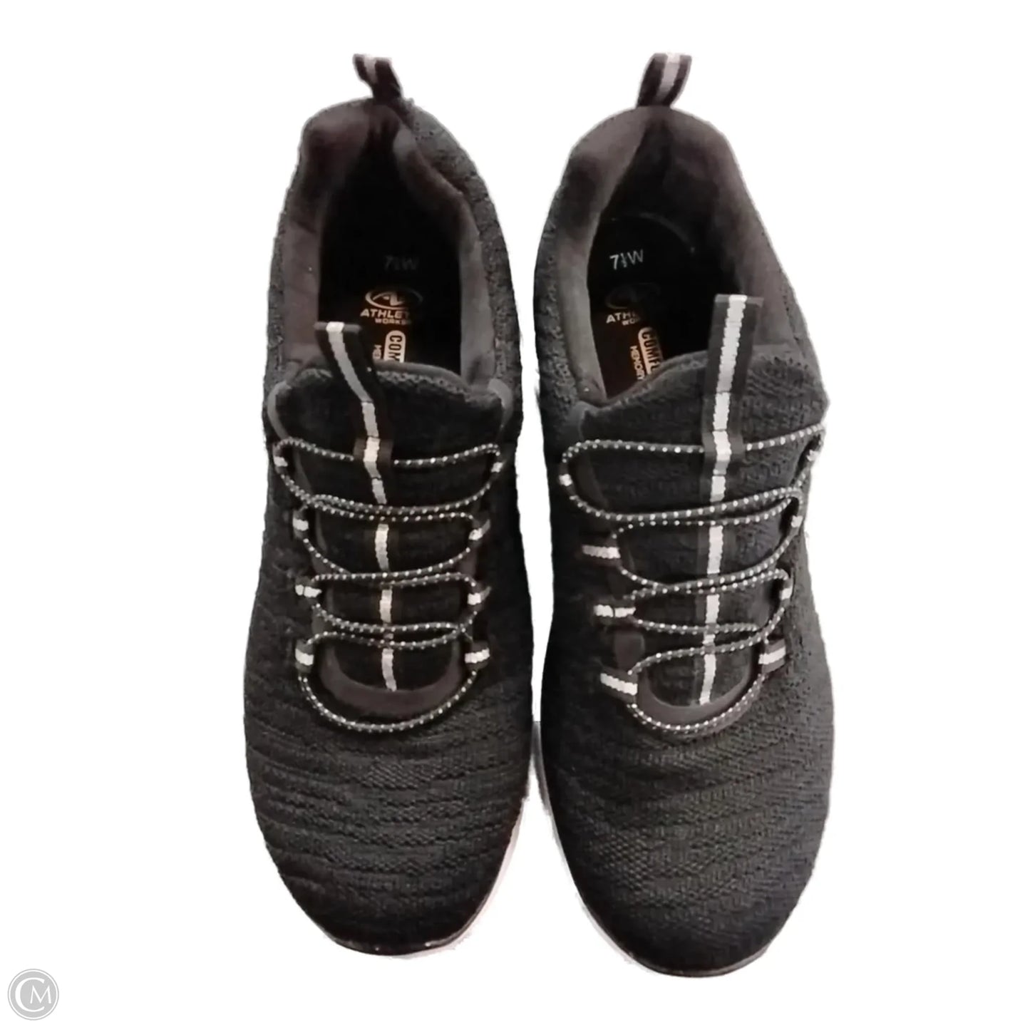 Shoes Athletic By Athletic Works In Black, Size: 7.5