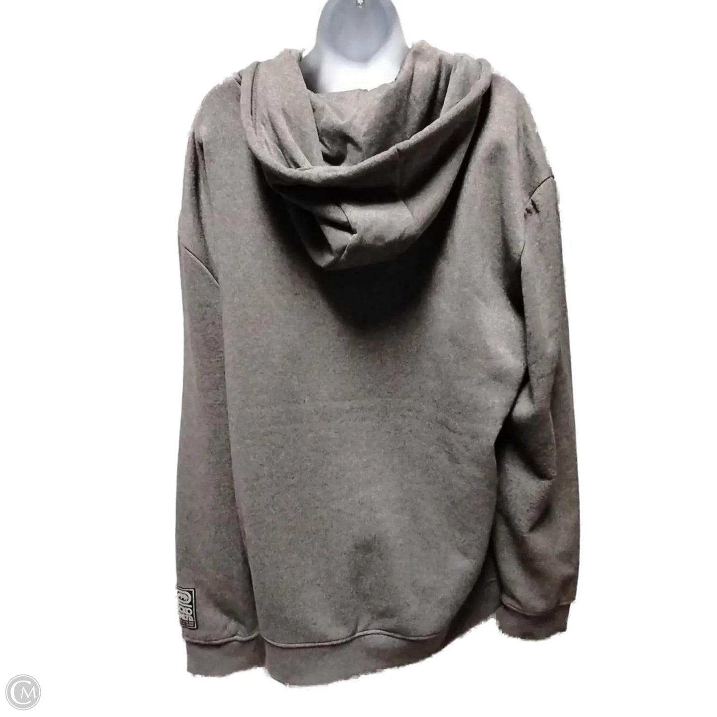Sweatshirt Hoodie By Clothes Mentor In Grey, Size: 2x