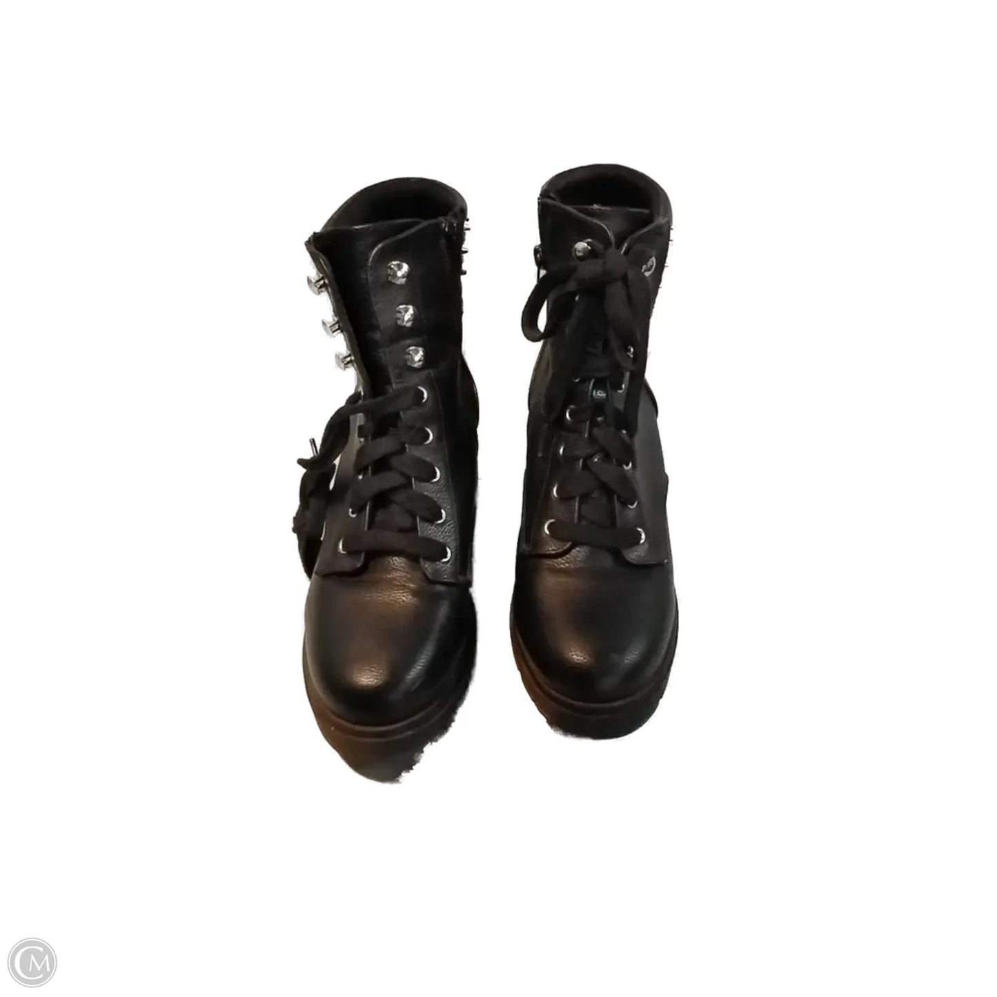 Boots Combat By No Boundaries In Black, Size: 10