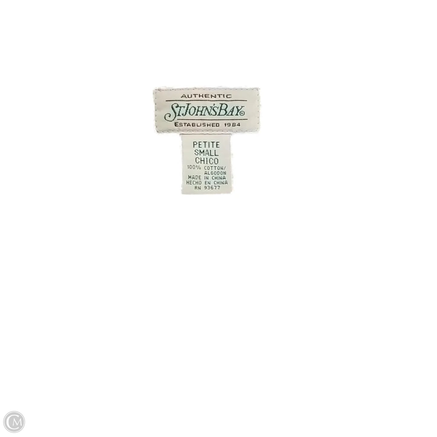 Jacket Denim By St Johns Bay In Floral Print, Size: Sp