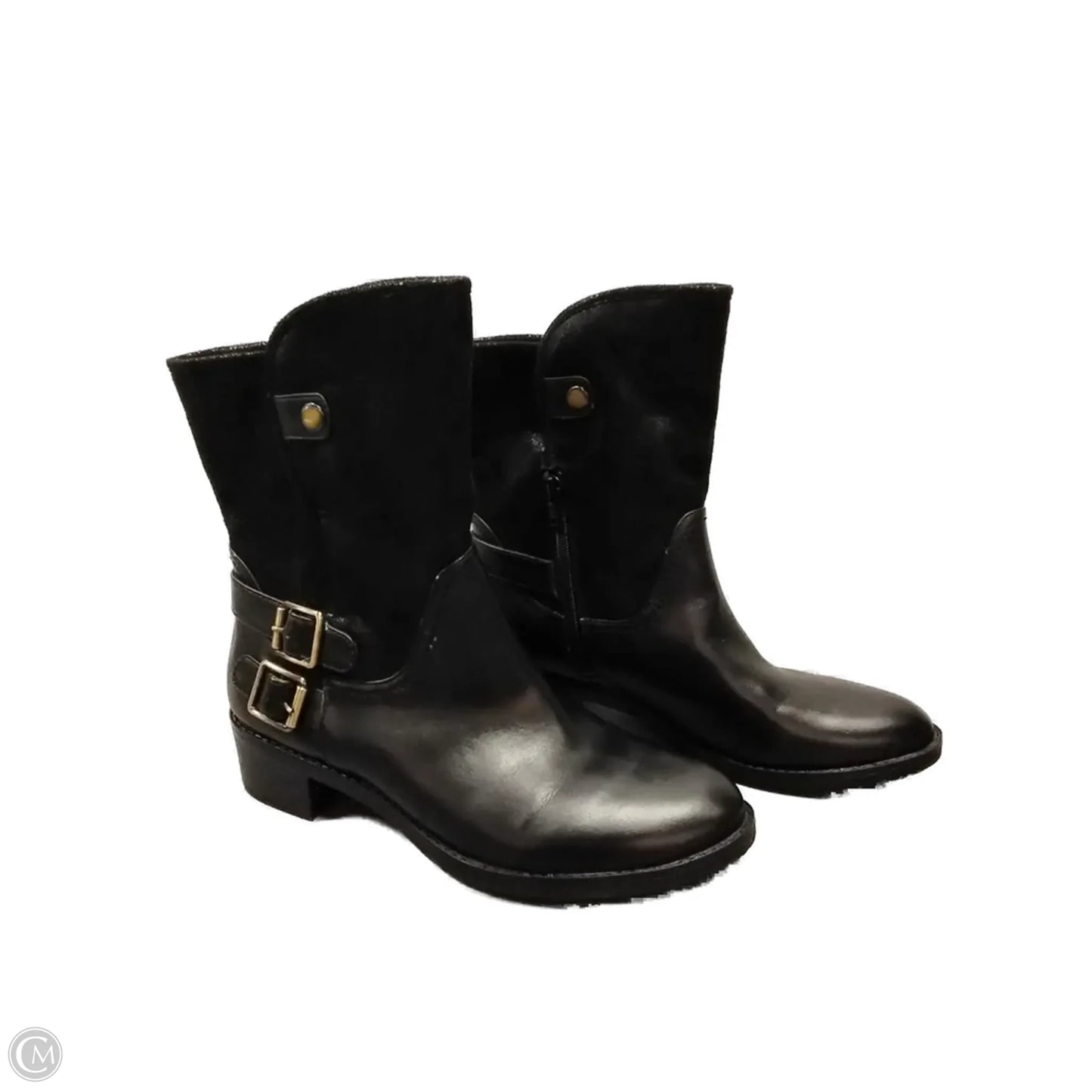 Boots Ankle Heels By Naturalizer In Black, Size: 8