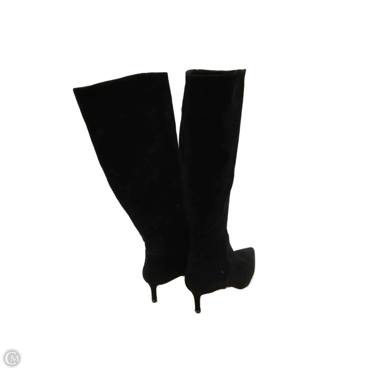 Boots Mid-calf Heels By Antonio Melani In Black, Size: 9